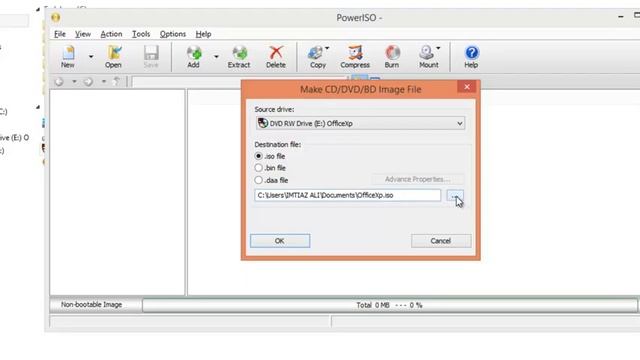 Burn Files using Power ISO смотреть онлайн