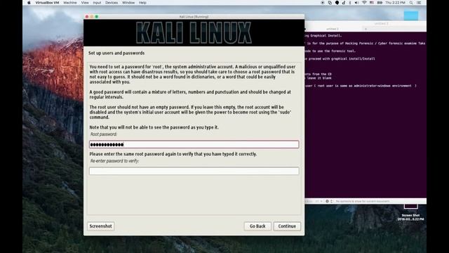 Installing Kali Linux on Virtual Box смотреть онлайн
