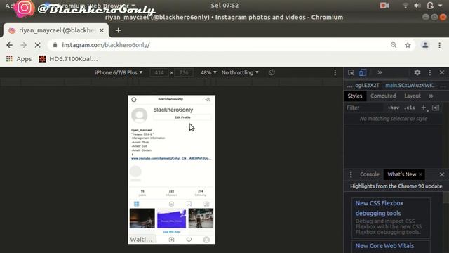 Cara Menghapus Postingan Instagram Melalui Ubuntu Linux | Chromium | Riyan Maycael Tutorial | 2021 смотреть онлайн
