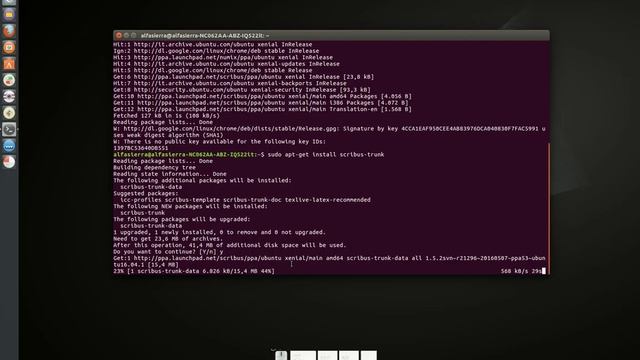 How to install Scribus svn daily build on Ubuntu 16.04 смотреть онлайн