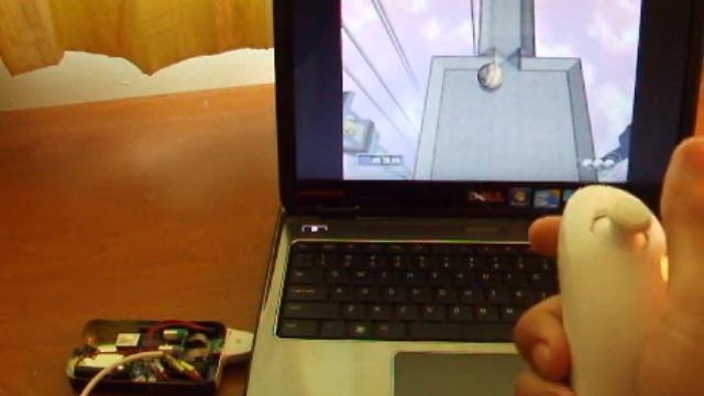 PC games using Wii Nunchuck. (Arduino based HID) смотреть онлайн
