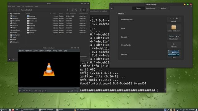 Spiral Linux 11.22 (Install and Quick Overview) смотреть онлайн