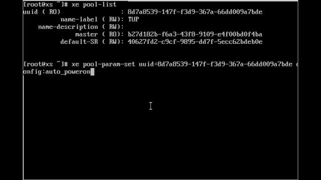 Citrix : XenServer auto-starting VMs смотреть онлайн