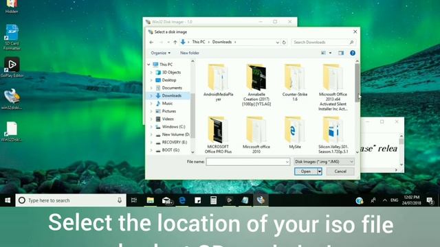 OS installation on Raspberry Pi 3 board with ISO image смотреть онлайн