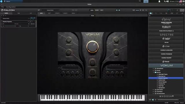 UVI Falcon , Ubuntu Studio, Bitwig Studio. смотреть онлайн
