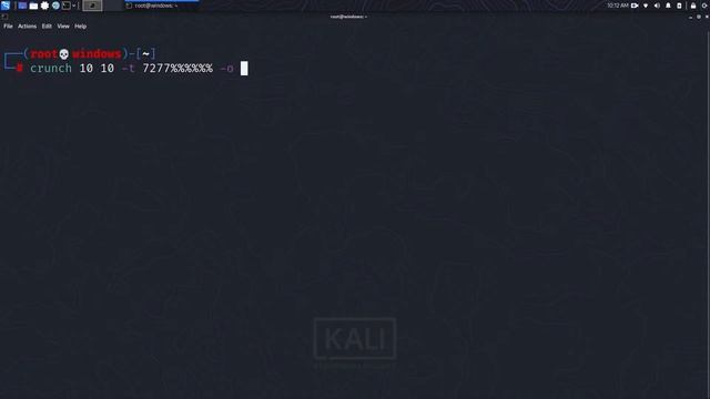 Wordlist crunch kali linux tool | Ethical Hacking tutorial in hindi @mr_root_54 смотреть онлайн