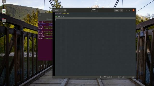 How to compile a C program in Ubuntu | Write and Compile a C program in Ubuntu from terminal смотреть онлайн