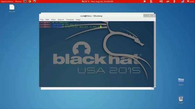 Lesson 07: Dos attack using Ettercap on Kali Linux смотреть онлайн