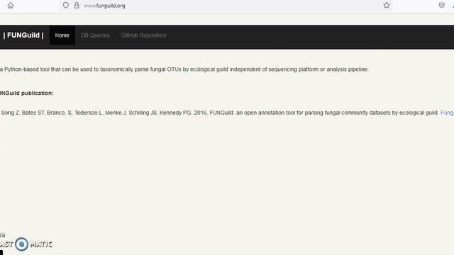FUNGuild: Fungi + fUNctional + Guild смотреть онлайн