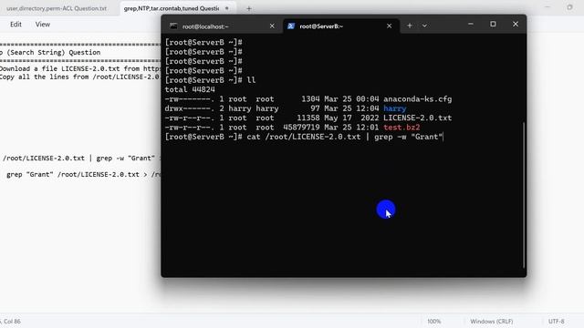 RHCSA 9 Exam preparation 2023 Grep Search String Redhat 9 смотреть онлайн