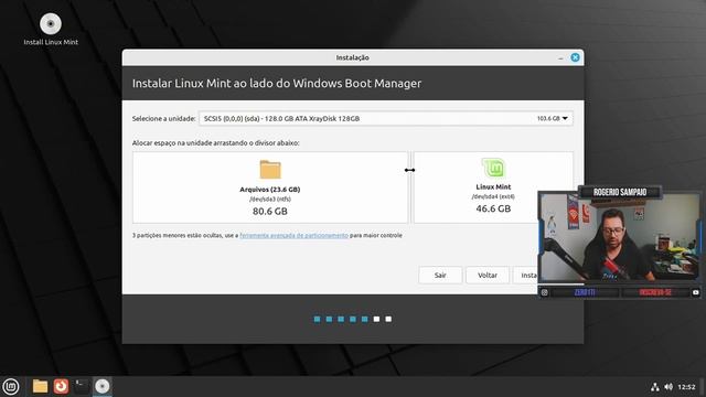 DUALBOOT LINUX MINT E WINDOWS DE FORMA FÁCIL - Desktop Linux смотреть онлайн