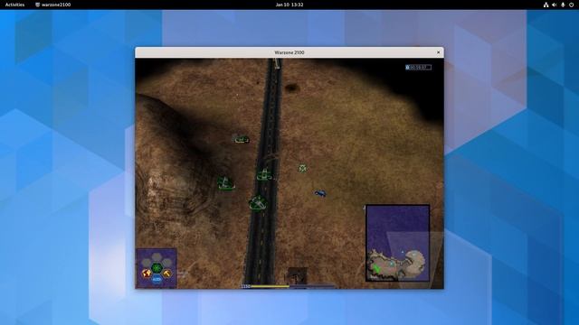 Warzone 2100 v1.3.230 (Vulkan renderer) Linux PowerPC64 LE on Raptor Blackbird POWER9 workstation! смотреть онлайн