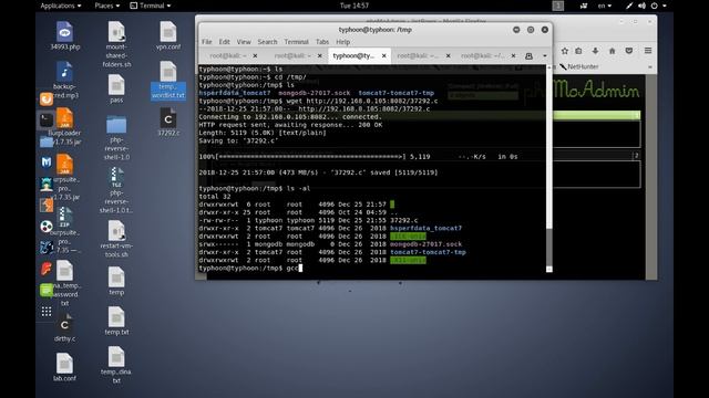 Typhoon: 1.02 VulnHub смотреть онлайн