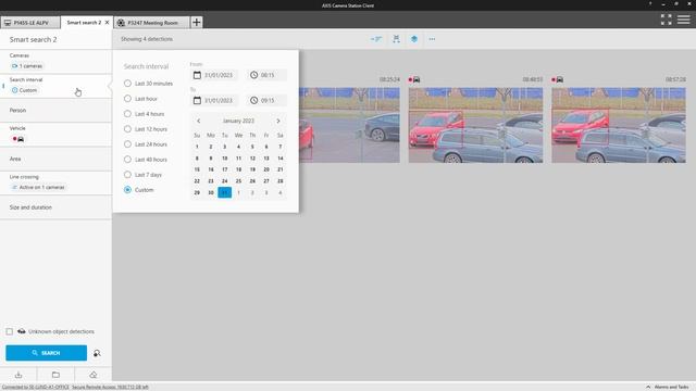 AXIS Camera Station - Get to know Smart search 2 смотреть онлайн
