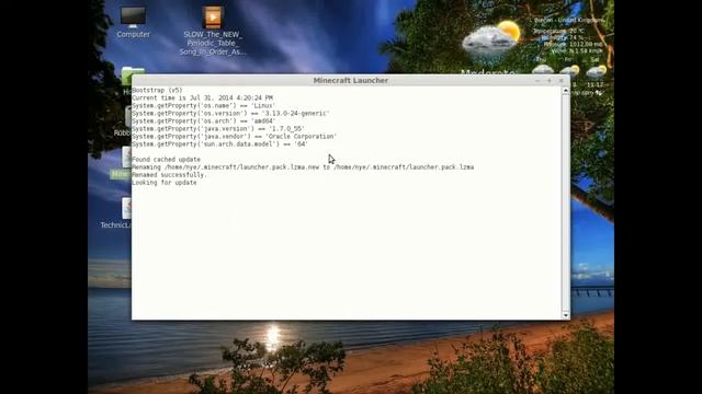 How to install a minecraft hacked client on linux (the easy way) смотреть онлайн
