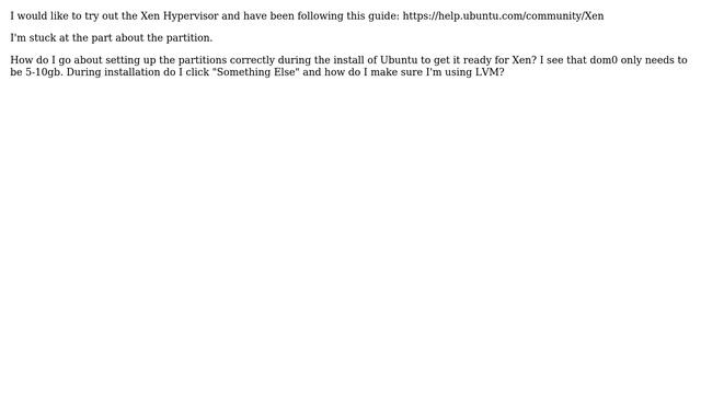 Ubuntu: Installing Xen Hypervisor on Ubuntu 14.04 смотреть онлайн