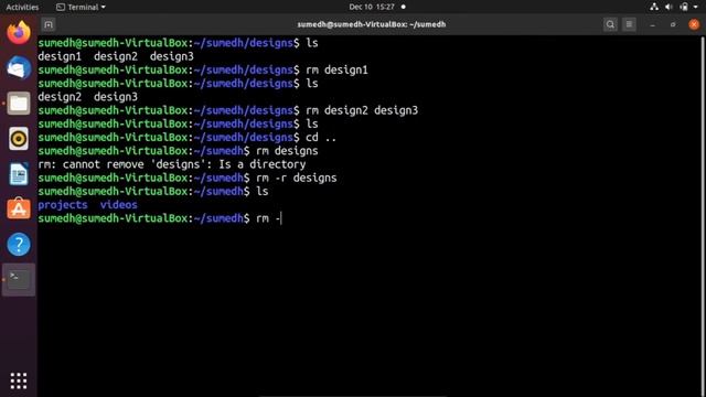Rm Command | Linux Command Line Tutorial | Hindi | #LinuxTerminal смотреть онлайн