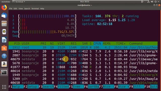 리눅스 침해 분석 활용 서버 모니터링 htop 도구 활용법 смотреть онлайн