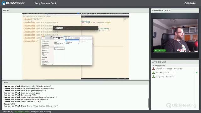 Writing Games with Ruby - Mike Moore - Ruby Remote Conf 2015 смотреть онлайн