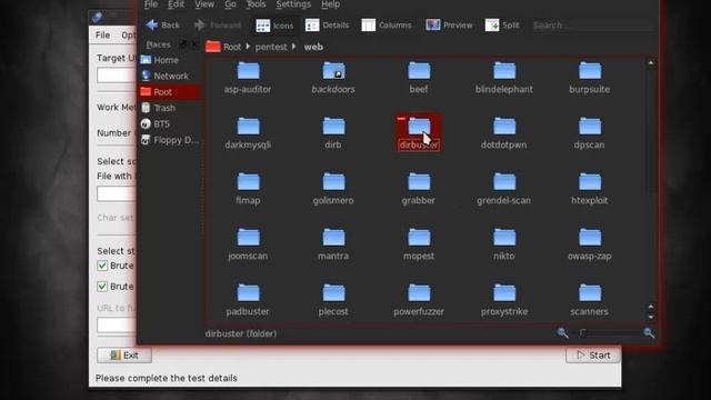 BackTrack[Dirbuster] смотреть онлайн