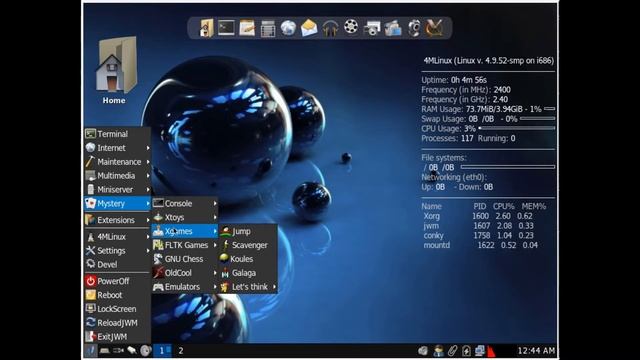 4MLinux 23.0 смотреть онлайн