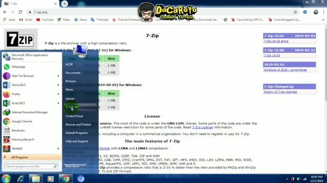 Cara Membuat File ZIP berpassword Aman Tanpa INTIP смотреть онлайн