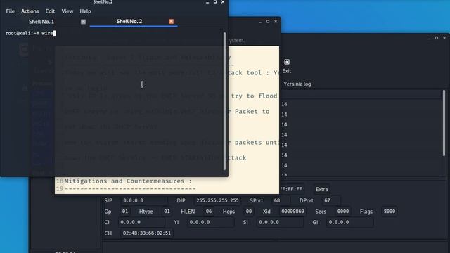 The Most Powerfull Layer2 Tool : Yersinia --DHCP Starvation смотреть онлайн