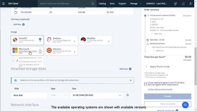 IBM CLOUD - CREATE A VIRTUAL SERVER смотреть онлайн