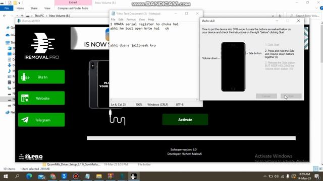 iphone 7 plus #icloud #bypassiphone #iremoval pro смотреть онлайн