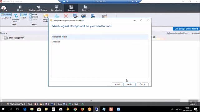 Veritas Backup Exec: Backup to S3 Cloud Storage смотреть онлайн