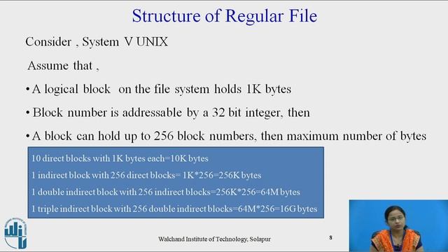 3 Structure of Regular file and Conversion of pathname to inode смотреть онлайн