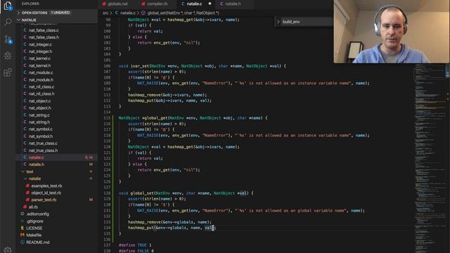 Writing a compiler: Global variables смотреть онлайн