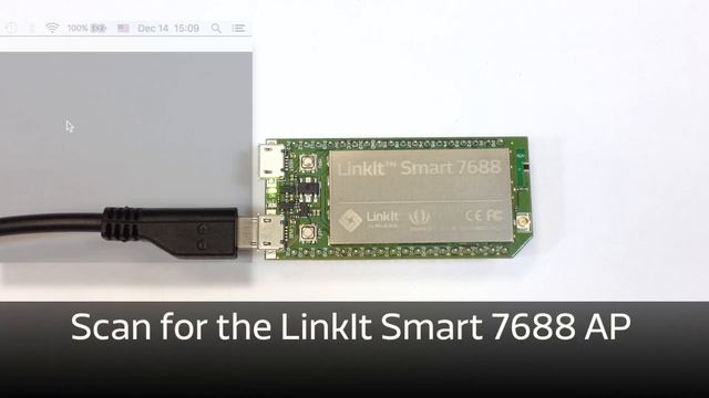MediaTek LinkIt™ Smart 7688 tutorial. Switch to AP mode using the Wi-Fi button. смотреть онлайн