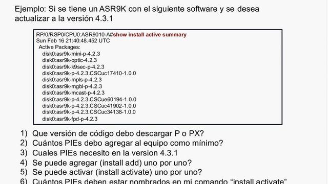 IOS XR Instalación y actualización del Software e Introducción al Cisco Software Manager смотреть онлайн