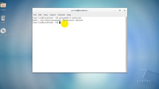 Hướng dẫn tạo group và user trong linux centos 7 смотреть онлайн