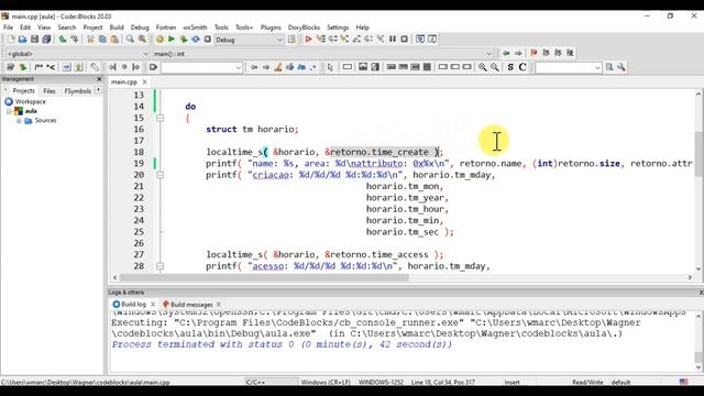 Linguagem C - lista de diretórios com io.h смотреть онлайн