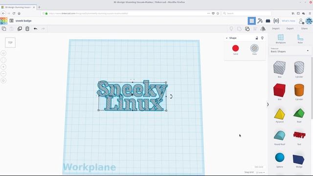3-D Printing In Linux...Make Your Own In Tinkercad..Let's Print. смотреть онлайн