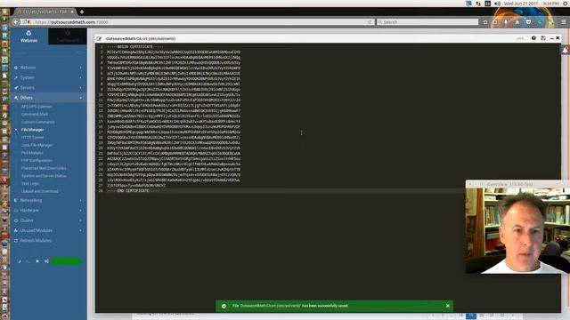 Using Webmin to set-up SSL for your Authenticated eMail on Ubuntu Server 16.04 LTS смотреть онлайн