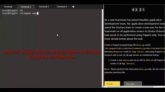 Puppet Add Users смотреть онлайн