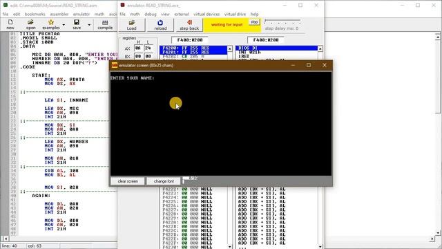 String Manipulation in 8086 Assembly Language | The Easy Way смотреть онлайн