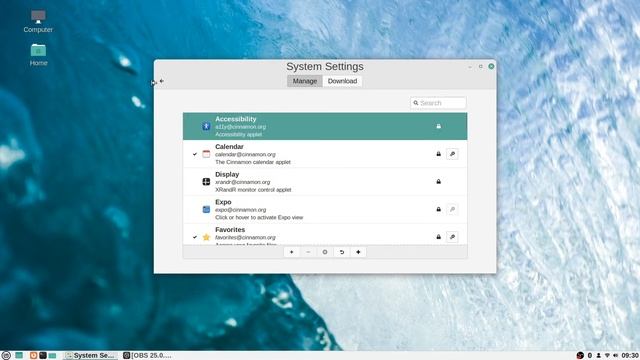 Learn Linux Mint - Part 24 - Applets Desklets & Extensions - System Settings 5 - Computer Tutorial смотреть онлайн