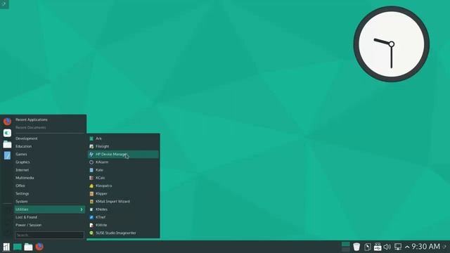 Manjaro Linux 15.09 KDE смотреть онлайн