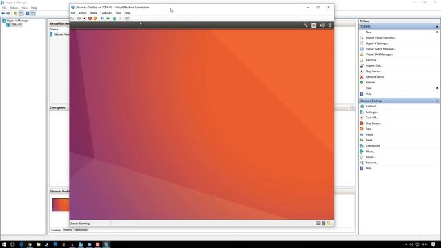 Installing Ubuntu Desktop 16.10 onto a Hyper-V Virtual Machine смотреть онлайн