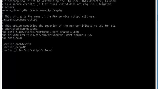 5. Debian Jessie Konfigurasi FTP Server смотреть онлайн