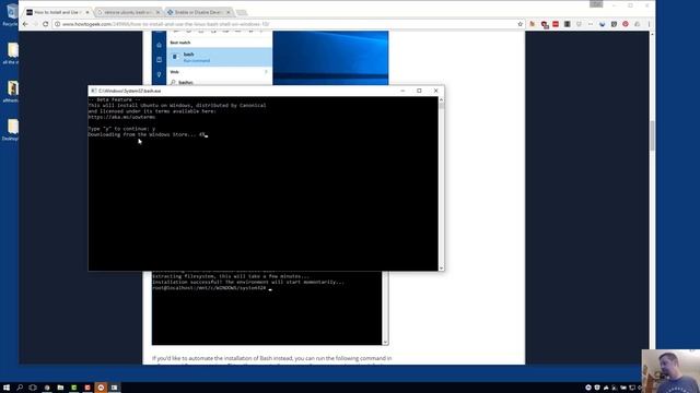 UbuntuBashWindows10 смотреть онлайн