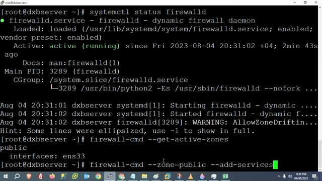 How to Install Firewall Enable, Disable Start, Stop and How to Create Zones in Red Hat Linux смотреть онлайн