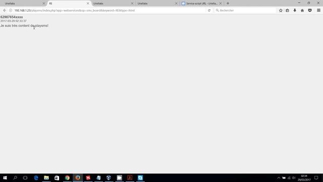 playSMS service redirection смотреть онлайн