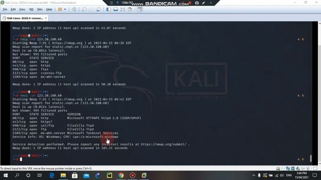 Lab thực hiện 20 câu lệnh scan Nmap trên Kali Linux смотреть онлайн
