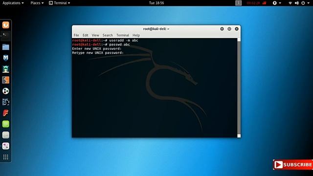 How to Add / Create Administrator User in Kali Linux - Hindi смотреть онлайн