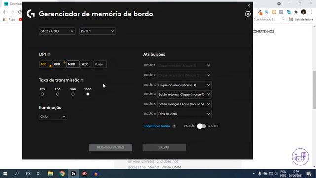Como DESLIGAR ou ALTERAR RGB do Mouse Logitech G203 смотреть онлайн